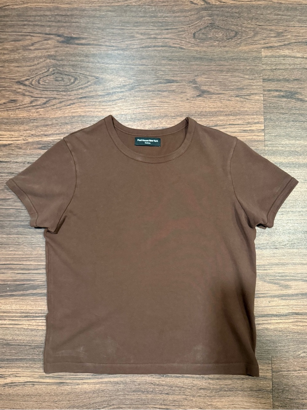 Pool House New York Heavyweight Diego Tee. Size M.
